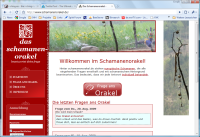 schamanenorakel.de Screenshot