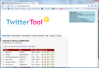 Twittertool.net Screenshot